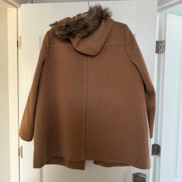 J.Crew Chateau parka camel wool coat 18 - Picture 3 of 3